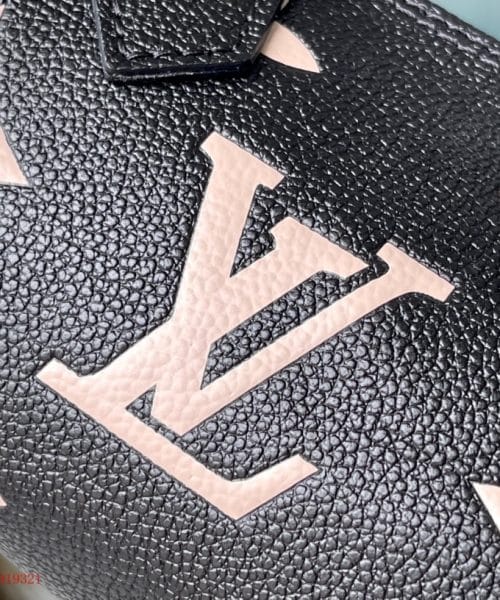1:1 Replica Louis Vuitton LV Nano Speedy Bicolor Monogram Empreinte Leather Luxury Bag For Women M81456 - 6.3in/16cm