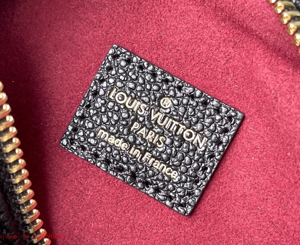 1:1 Replica Louis Vuitton LV Nano Speedy Bicolor Monogram Empreinte Leather Luxury Bag For Women M81456 - 6.3in/16cm