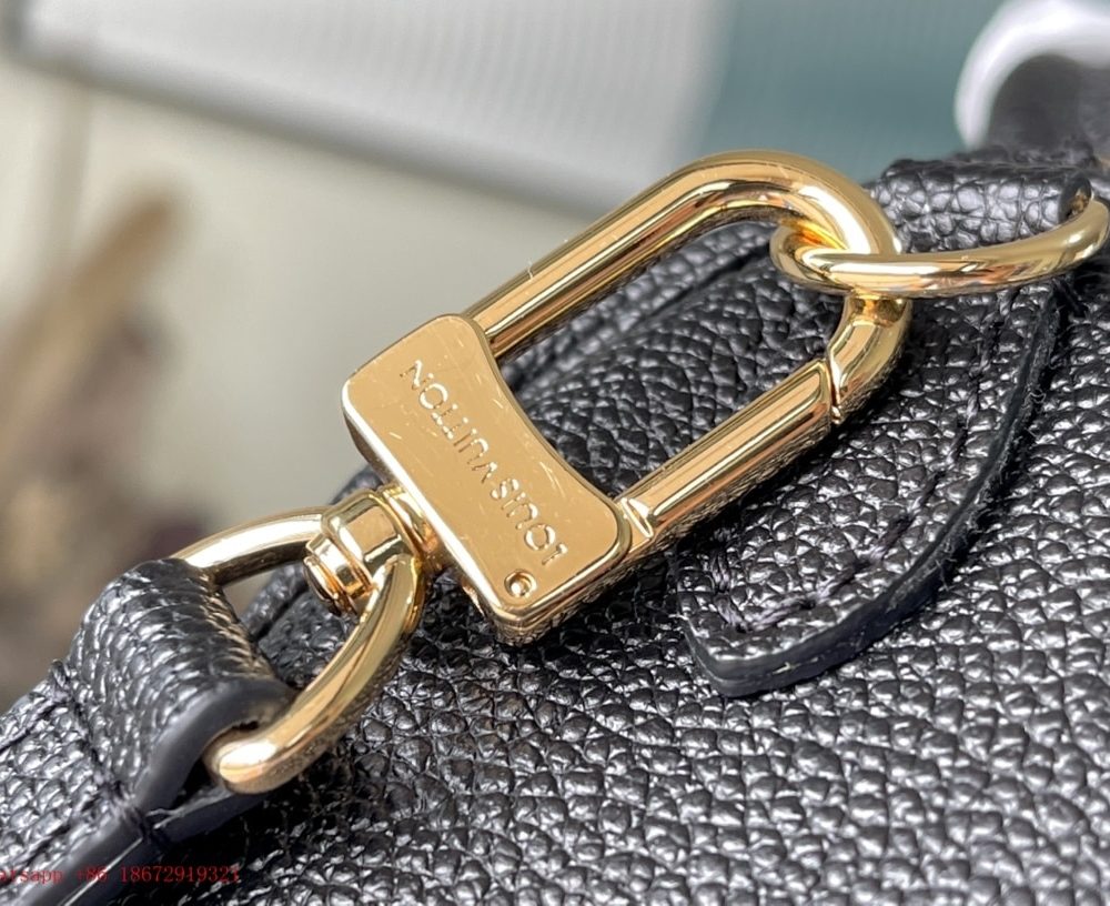 1:1 Replica Louis Vuitton LV Nano Speedy Bicolor Monogram Empreinte Leather Luxury Bag For Women M81456 - 6.3in/16cm