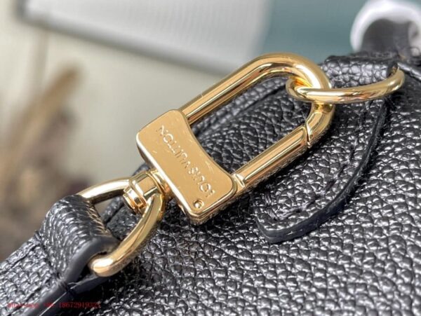 1:1 Replica Louis Vuitton LV Nano Speedy Bicolor Monogram Empreinte Leather Luxury Bag For Women M81456 - 6.3in/16cm