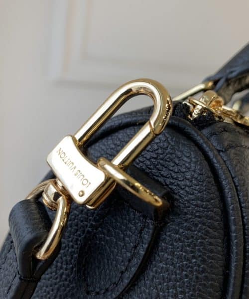 1:1 Replica Louis Vuitton LV Nano Speedy Bicolor Monogram Empreinte Leather Luxury Bag For Women M81457 - 6.3in/16cm