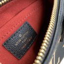 1:1 Replica Louis Vuitton LV Nano Speedy Bicolor Monogram Empreinte Leather Luxury Bag For Women M81457 - 6.3in/16cm