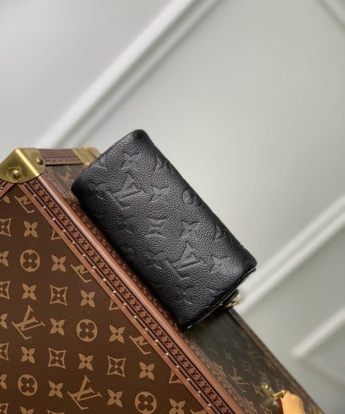 1:1 Replica Louis Vuitton LV Nano Speedy Monogram Empreinte Leather Luxury Bag For Women M82450 - 6.3in/16cm