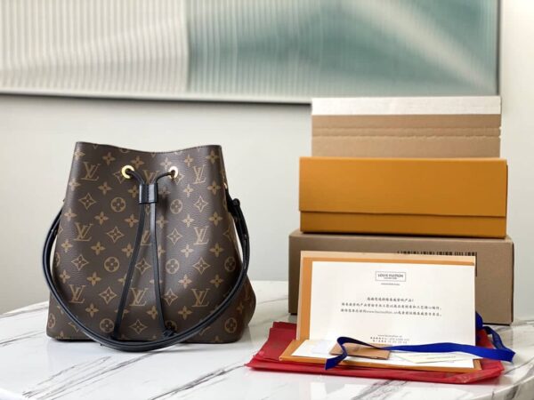 1:1 Replica Louis Vuitton LV NéoNoé MM Monogram Canvas Luxury Bag For Women M44020 -  10.2in/26cm