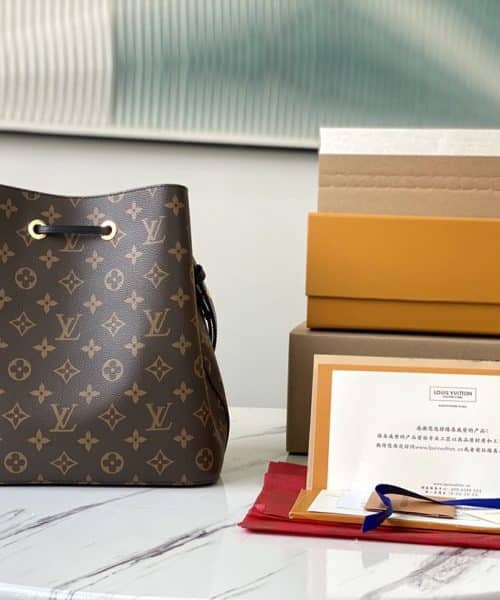 1:1 Replica Louis Vuitton LV NéoNoé MM Monogram Canvas Luxury Bag For Women M44020 -  10.2in/26cm