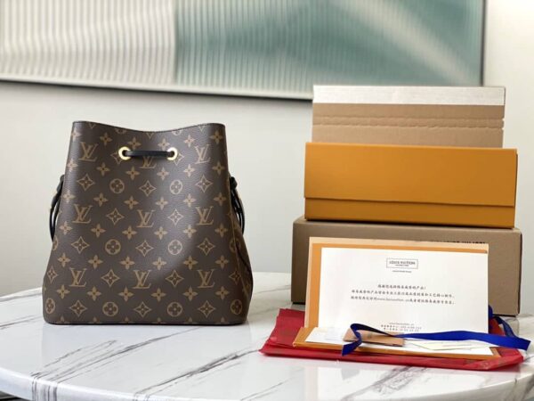 1:1 Replica Louis Vuitton LV NéoNoé MM Monogram Canvas Luxury Bag For Women M44020 -  10.2in/26cm