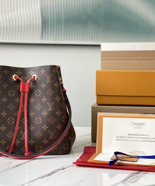 1:1 Replica Louis Vuitton LV NéoNoé MM Monogram Canvas Luxury Bag For Women M44021 -  10.2in/26cm