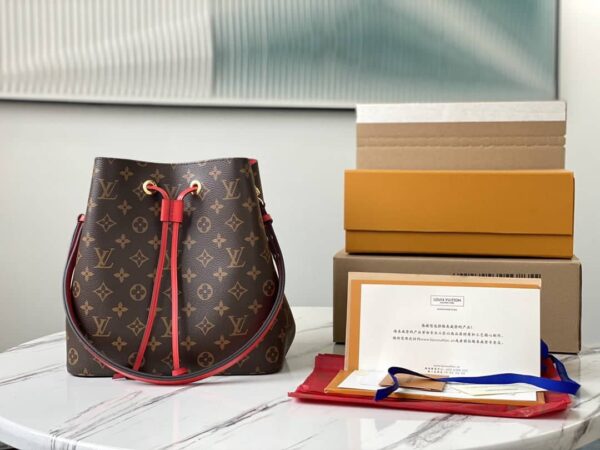 1:1 Replica Louis Vuitton LV NéoNoé MM Monogram Canvas Luxury Bag For Women M44021 -  10.2in/26cm