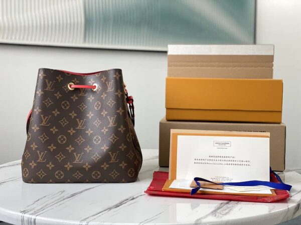 1:1 Replica Louis Vuitton LV NéoNoé MM Monogram Canvas Luxury Bag For Women M44021 -  10.2in/26cm