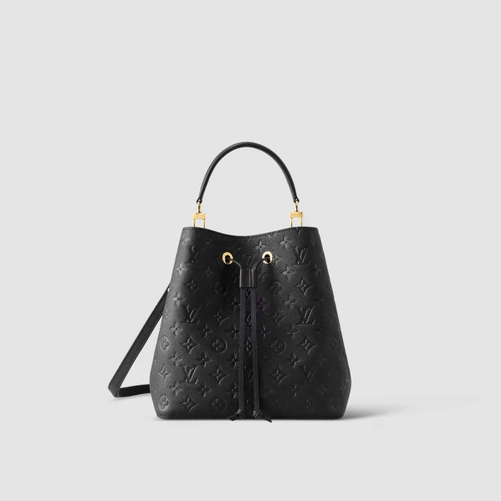 1:1 Replica Louis Vuitton LV NéoNoé MM Monogram Empreinte Leather Luxury Bag For Women M45256 - 10.2in/26cm