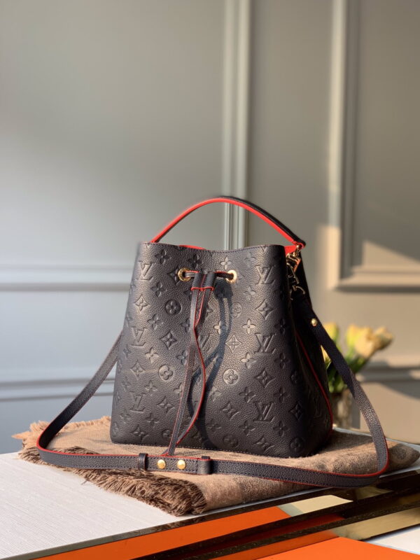 1:1 Replica Louis Vuitton LV NéoNoé MM Monogram Empreinte Leather Luxury Bag For Women M45306 -  10.2in/26cm