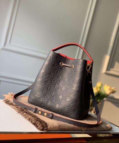 1:1 Replica Louis Vuitton LV NéoNoé MM Monogram Empreinte Leather Luxury Bag For Women M45306 -  10.2in/26cm