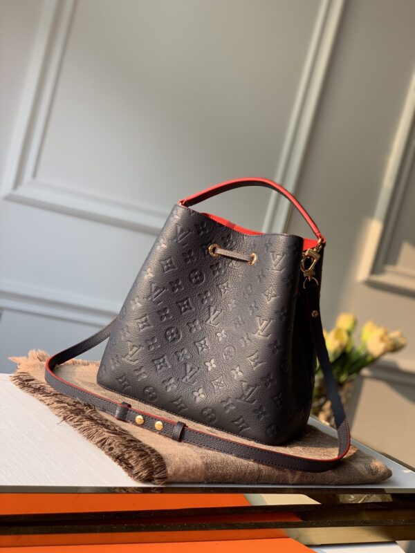 1:1 Replica Louis Vuitton LV NéoNoé MM Monogram Empreinte Leather Luxury Bag For Women M45306 -  10.2in/26cm
