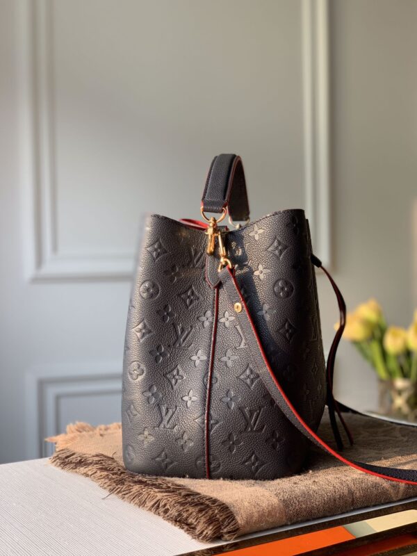 1:1 Replica Louis Vuitton LV NéoNoé MM Monogram Empreinte Leather Luxury Bag For Women M45306 -  10.2in/26cm