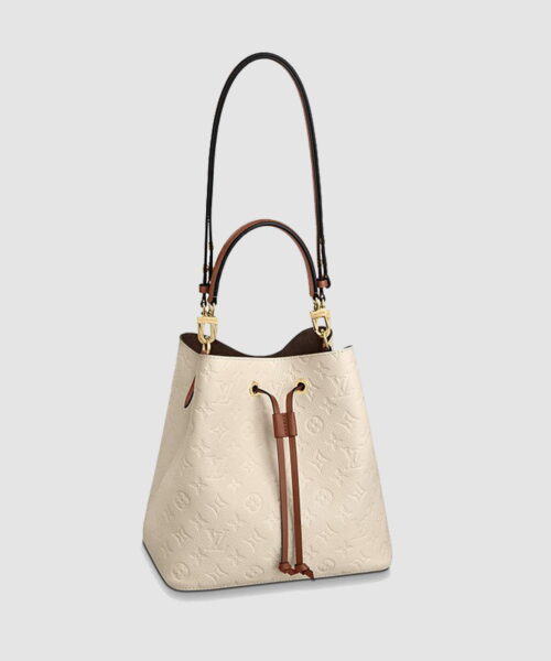 1:1 Replica Louis Vuitton LV NéoNoé MM Monogram Empreinte Leather Luxury Bag For Women M45307 - 10.2in/26cm
