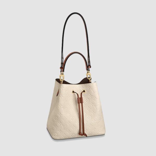 1:1 Replica Louis Vuitton LV NéoNoé MM Monogram Empreinte Leather Luxury Bag For Women M45307 - 10.2in/26cm