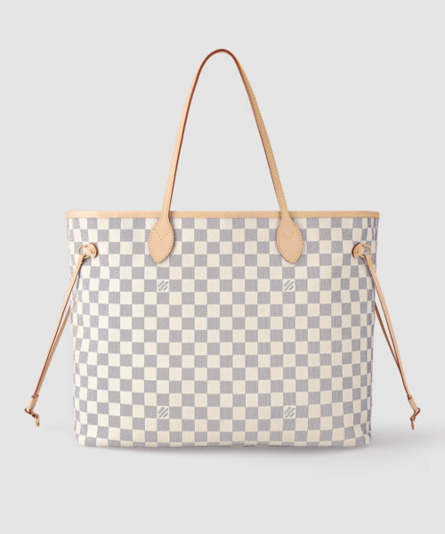 1:1 Replica Louis Vuitton LV Neverfull GM Damier Azur Canvas Luxury Bag For Women N41360 - 15.4in/39cm