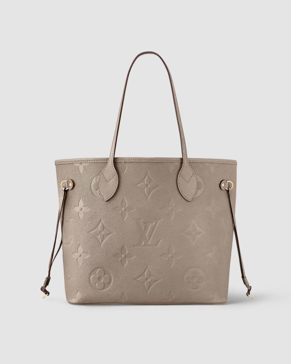 1:1 Replica Louis Vuitton LV Neverfull MM Monogram Empreinte Leather Luxury Bag For Women M45686 - 12.2in/31cm