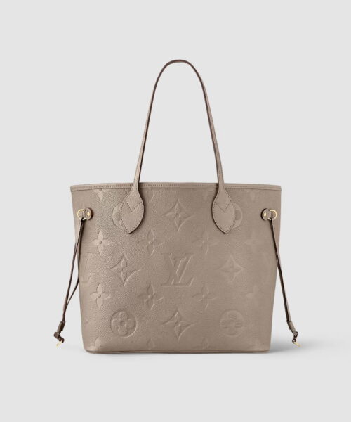 1:1 Replica Louis Vuitton LV Neverfull MM Monogram Empreinte Leather Luxury Bag For Women M45686 - 12.2in/31cm