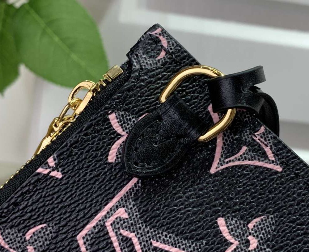 1:1 Replica Louis Vuitton LV Neverfull MM White/ Black Essential Bag For Women M20921 31 cm/ 12.2 in