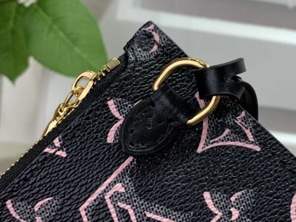 1:1 Replica Louis Vuitton LV Neverfull MM White/ Black Essential Bag For Women M20921 31 cm/ 12.2 in