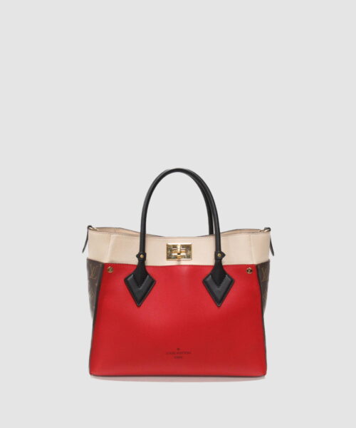 1:1 Replica Louis Vuitton LV On My Side MM High End Leather Luxury Bag For Women M53824 - 12in/31cm