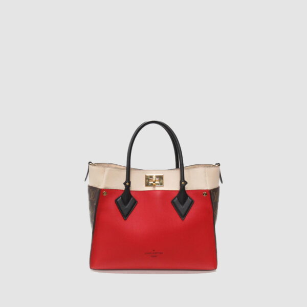 1:1 Replica Louis Vuitton LV On My Side MM High End Leather Luxury Bag For Women M53824 - 12in/31cm