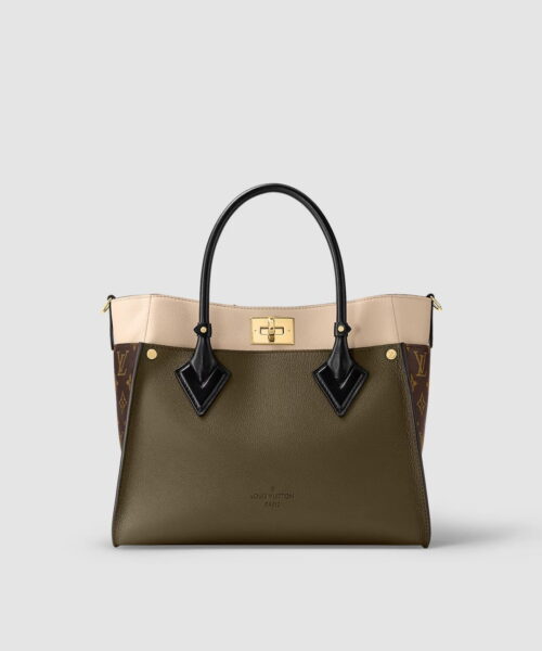 1:1 Replica Louis Vuitton LV On My Side MM High End Leather Luxury Bag For Women M55302 - 12in/31cm