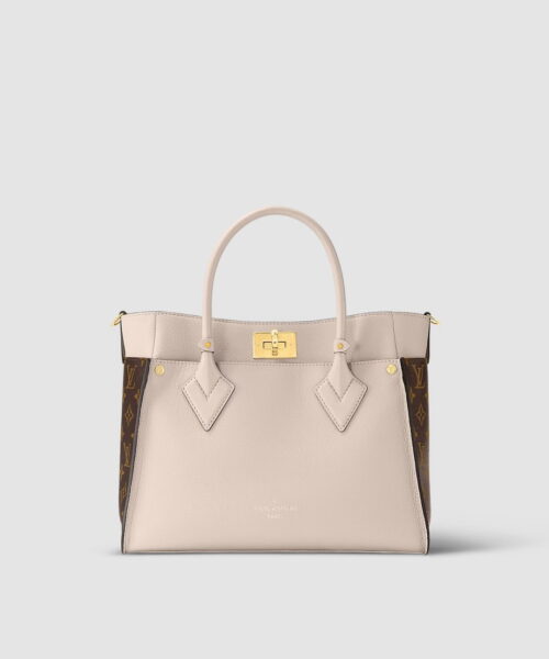 1:1 Replica Louis Vuitton LV On My Side MM High End Leather Luxury Bag For Women M58485 - 12in/31cm