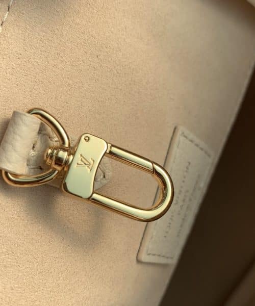 1:1 Replica Louis Vuitton LV Onthego MM Monogram Empreinte Beige/ Pink/ Yellow Luxury Bag For Women M46128 - 35cm/13.8in