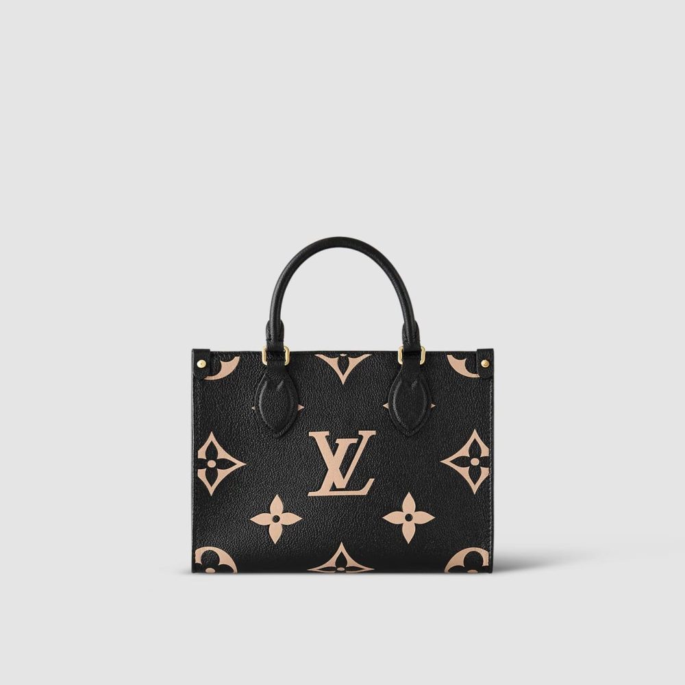 1:1 Replica Louis Vuitton LV OnTheGo PM Bicolor Monogram Empreinte Leather For Women M45659 -  9.8in/25cm