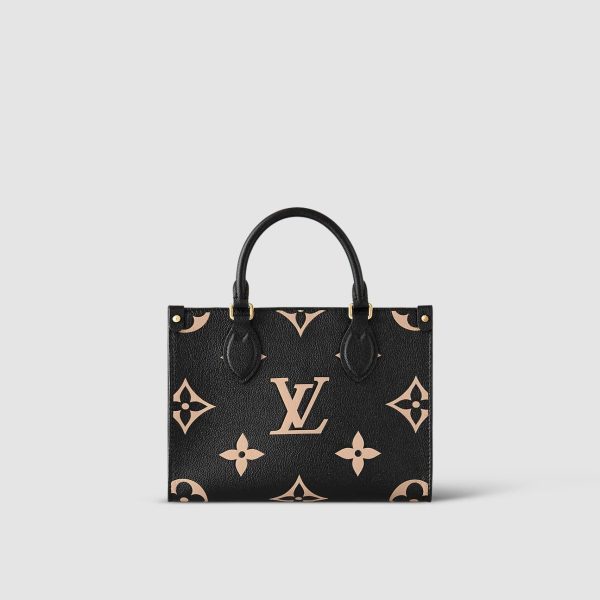 1:1 Replica Louis Vuitton LV OnTheGo PM Bicolor Monogram Empreinte Leather For Women M45659 -  9.8in/25cm
