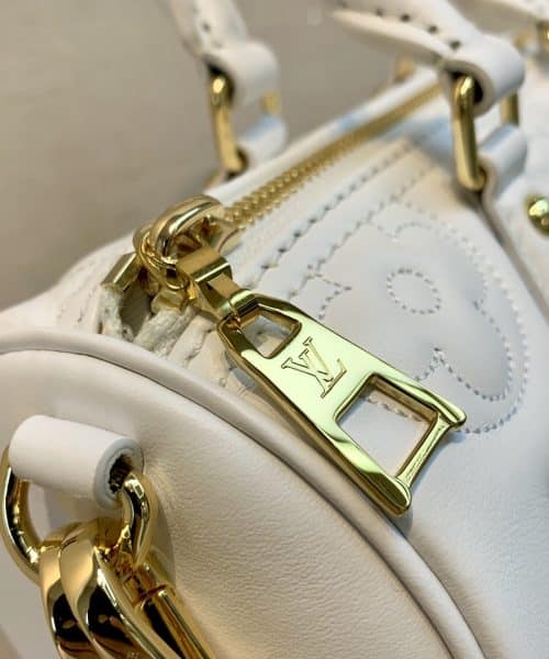 1:1 Replica Louis Vuitton LV Papillon BB Bubblegram Leather Luxury Bag For Women M59827 - 20cm
