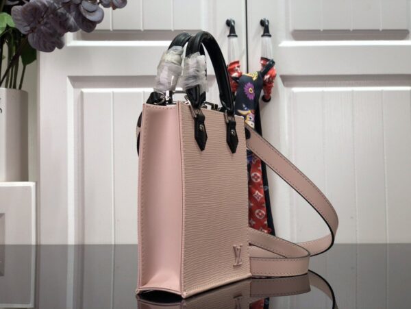 1:1 Replica Louis Vuitton LV Petit Sac Plat Light Pink/Yellow/Pink/Blue/White Essential Bag For Women 6.6in/17cm