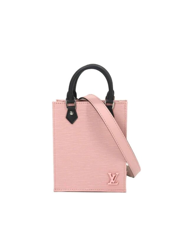 1:1 Replica Louis Vuitton LV Petit Sac Plat Light Pink/Yellow/Pink/Blue/White Essential Bag For Women 6.6in/17cm