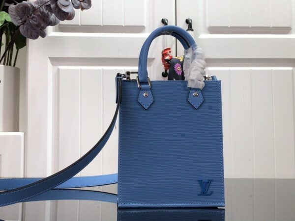 1:1 Replica Louis Vuitton LV Petit Sac Plat Light Pink/Yellow/Pink/Blue/White Essential Bag For Women 6.6in/17cm