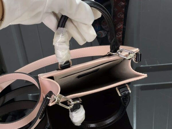1:1 Replica Louis Vuitton LV Petit Sac Plat Light Pink/Yellow/Pink/Blue/White Essential Bag For Women 6.6in/17cm