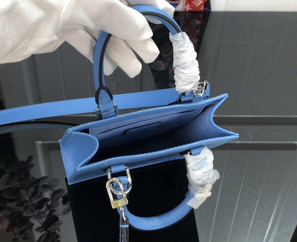 1:1 Replica Louis Vuitton LV Petit Sac Plat Light Pink/Yellow/Pink/Blue/White Essential Bag For Women 6.6in/17cm