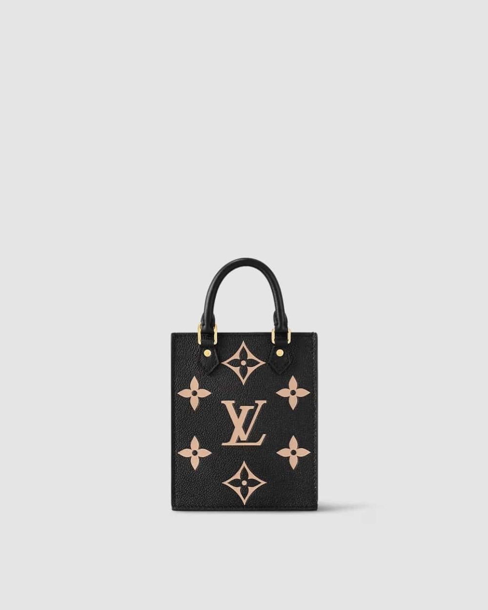 1:1 Replica Louis Vuitton LV Petit Sac Plat Monogram Empreinte Leather Luxury Bag M81416 - 17cm