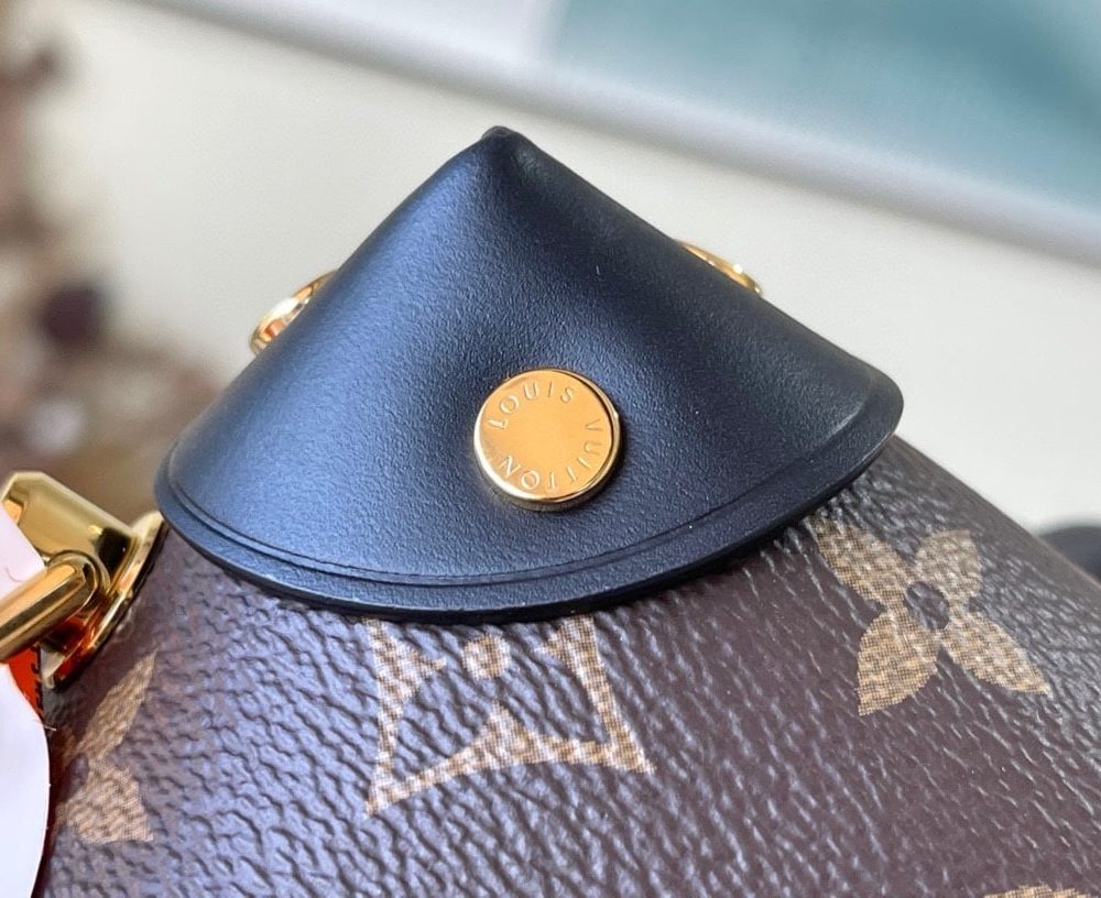 1:1 Replica Louis Vuitton LV Petite Malle Souple Monogram Canvas Luxury Bag For Women M45571 - 7.9in/20cm