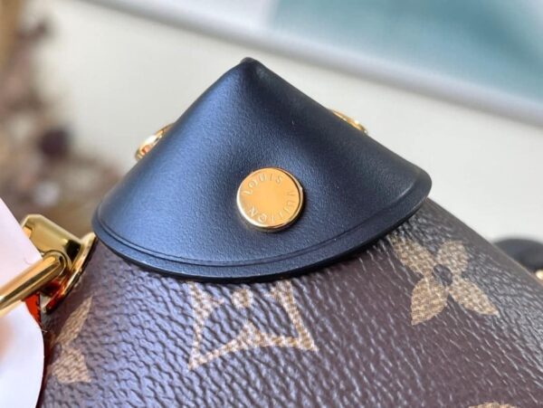 1:1 Replica Louis Vuitton LV Petite Malle Souple Monogram Canvas Luxury Bag For Women M45571 - 7.9in/20cm