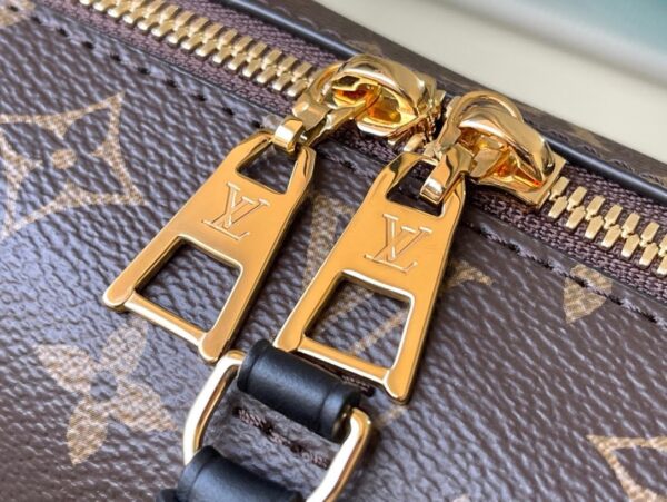 1:1 Replica Louis Vuitton LV Petite Malle Souple Monogram Canvas Luxury Bag For Women M45571 - 7.9in/20cm
