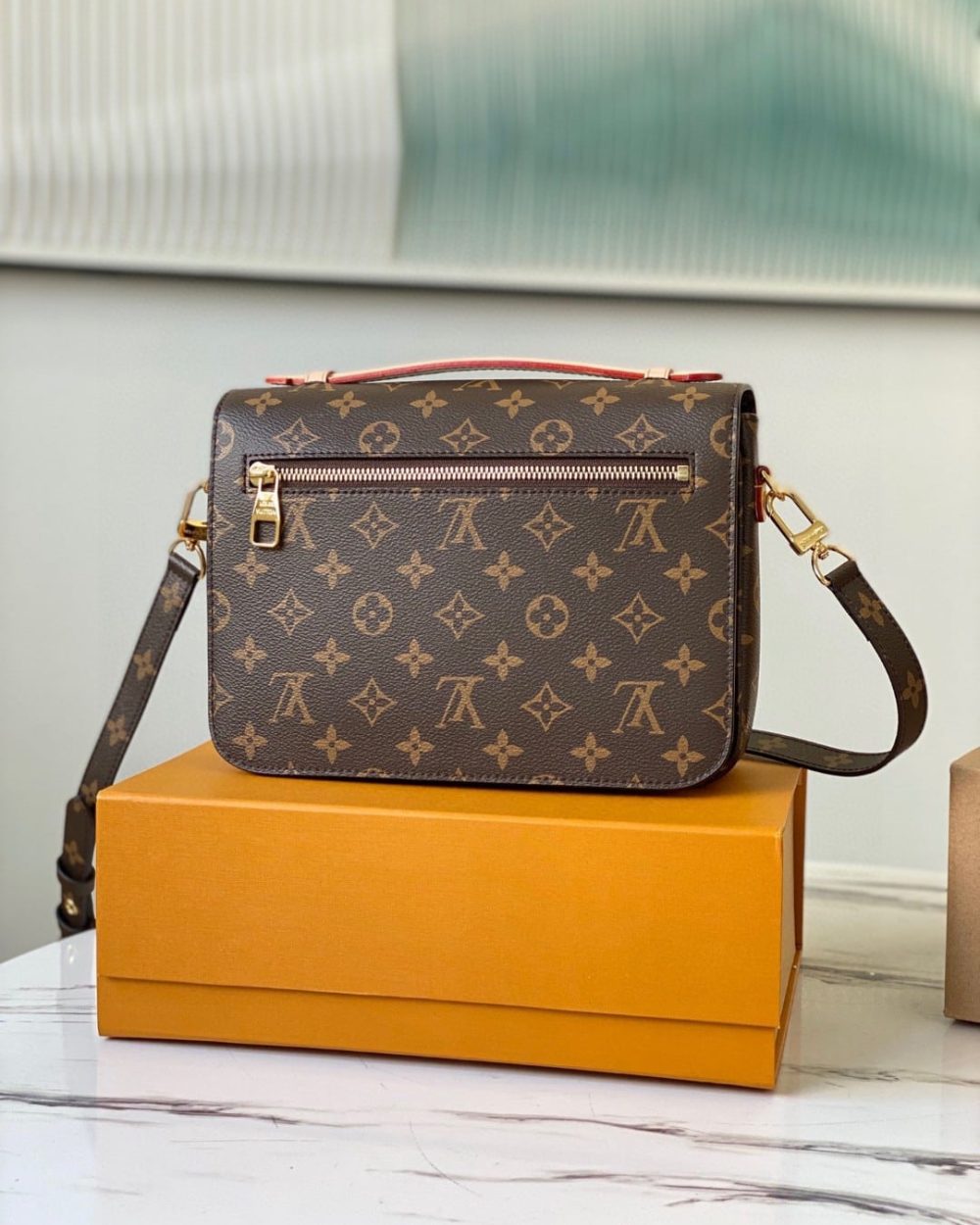 1:1 Replica Louis Vuitton LV Pochette Métis Monogram Canvas Luxury Bag For Women M44875 -  9.8in/25cm