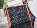 1:1 Replica Louis Vuitton LV Since 1854 Poche Toilette 26 Blue Essential Bag For Women 25 cm/ 9.8 in