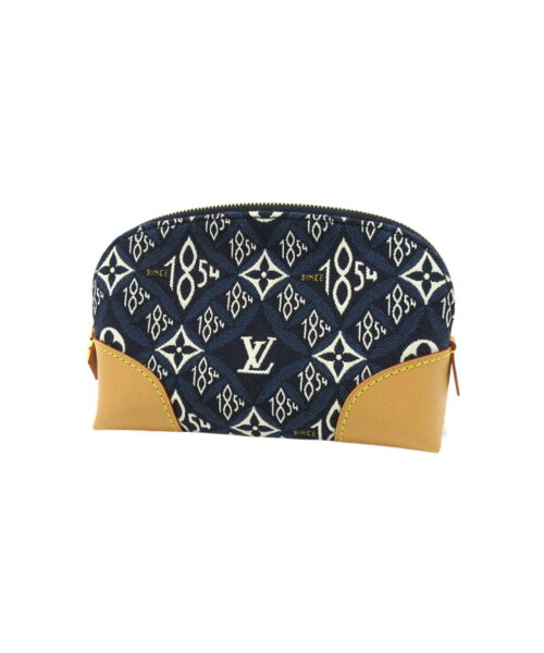 1:1 Replica Louis Vuitton LV Since 1854 Pochette Cosmetique PM Blue Essential  Bag For Women 19 cm/ 7.5 in