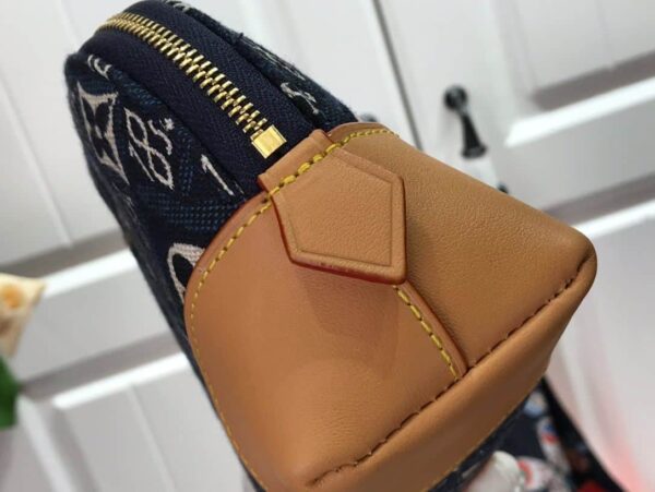 1:1 Replica Louis Vuitton LV Since 1854 Pochette Cosmetique PM Blue Essential  Bag For Women 19 cm/ 7.5 in