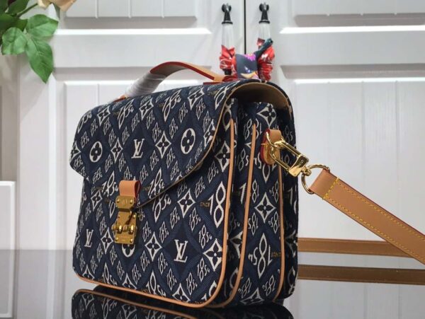 1:1 Replica Louis Vuitton LV Since 1854 Pochette Métis Blue Exclusive Bag For Women 25 cm/ 9.8 in