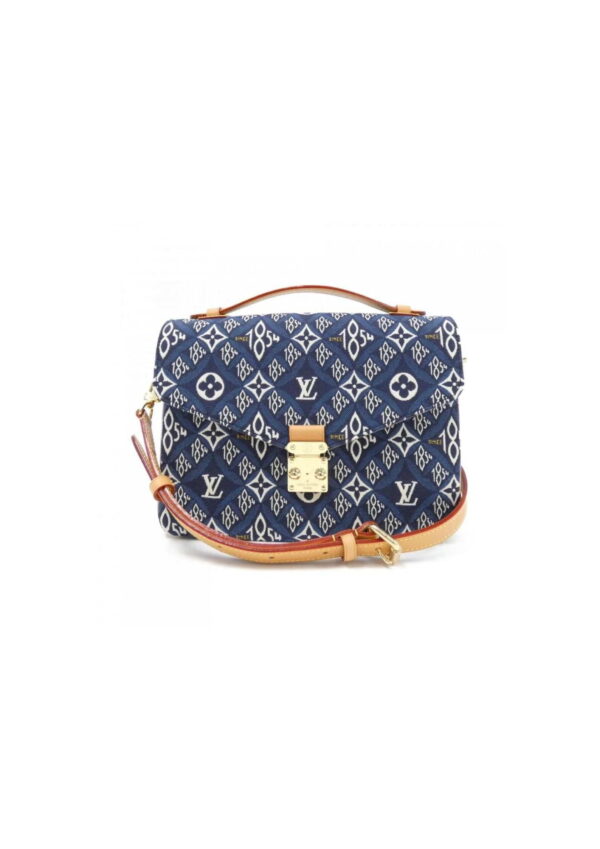 1:1 Replica Louis Vuitton LV Since 1854 Pochette Métis Blue Exclusive Bag For Women 25 cm/ 9.8 in