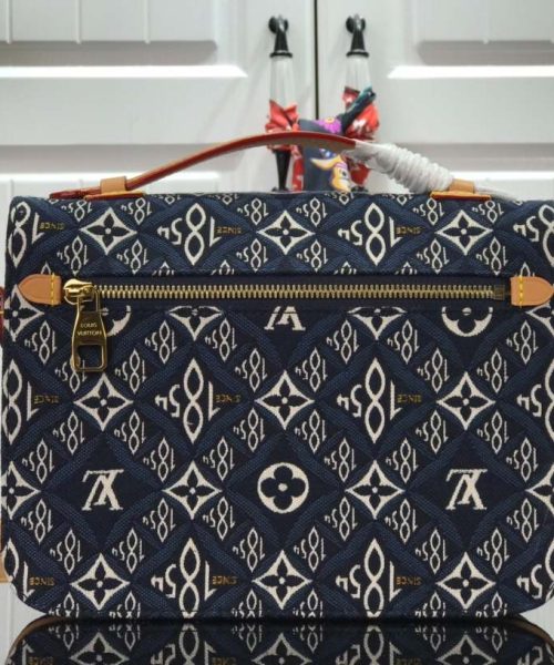 1:1 Replica Louis Vuitton LV Since 1854 Pochette Métis Blue Exclusive Bag For Women 25 cm/ 9.8 in