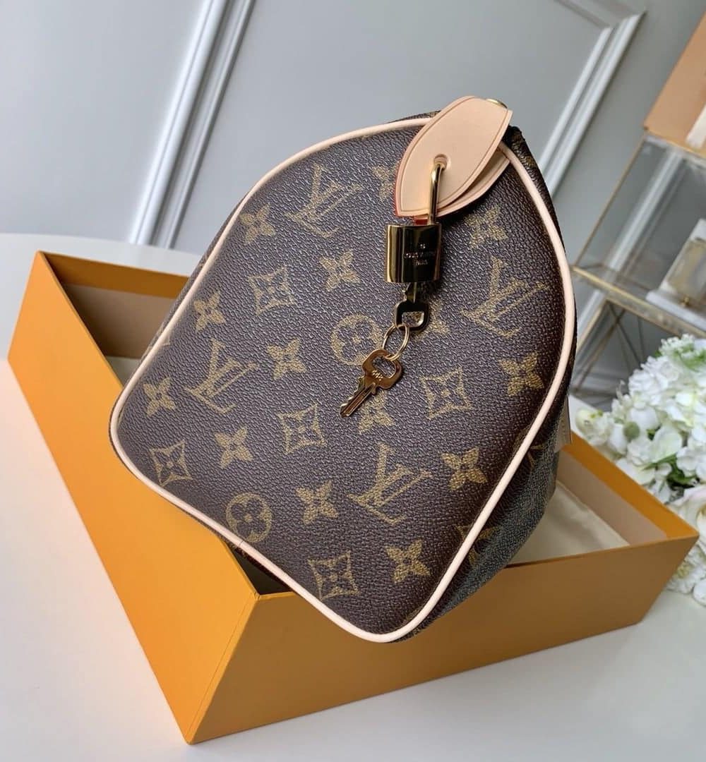 1:1 Replica Louis Vuitton LV Speedy 25 Monogram Canvas Luxury Bag For Women M41109 - 9.8in/25cm